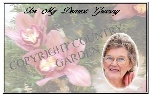 Personalised memorial card example PMC13